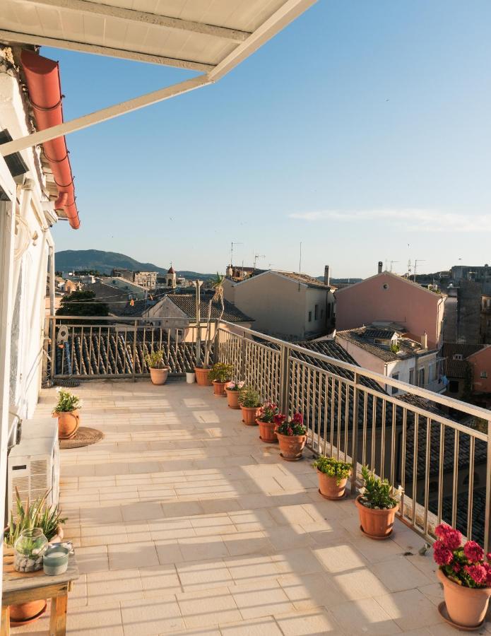 Апартаменты Roof Garden House Corfu  Экстерьер фото